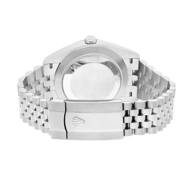 Rolex Datejust 126334-0016 41mm Blue Diamond Dial Jubilee Bracelet Stainless Steel Watch – image 8