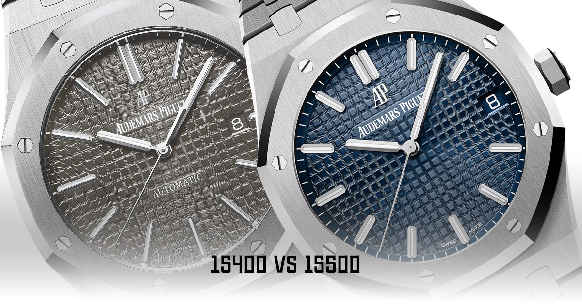 Audemars Piguet Royal Oak 15400 vs 15500