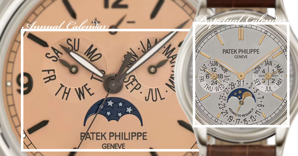Patek Annual vd Perpetual Calendar