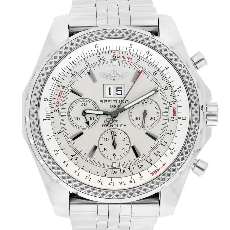 Breitling Bentley A44362 White Dial Stainless Steel Watch – image 2