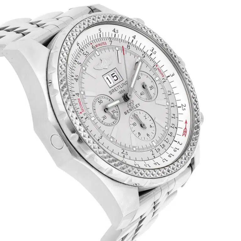 Breitling Bentley A44362 White Dial Stainless Steel Watch – image 4