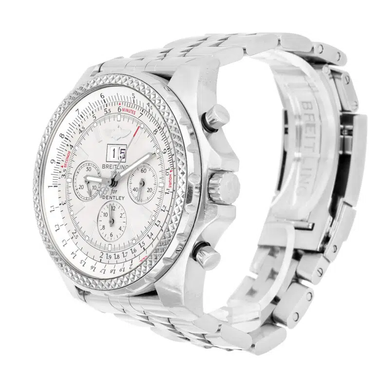 Breitling Bentley A44362 White Dial Stainless Steel Watch – image 5