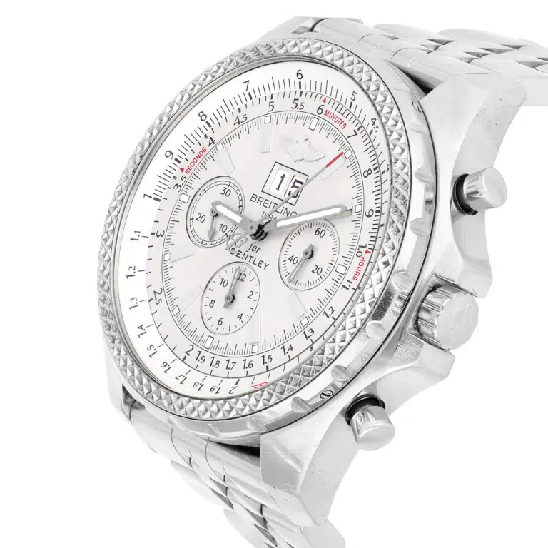 Breitling Bentley A44362 White Dial Stainless Steel Watch – image 6