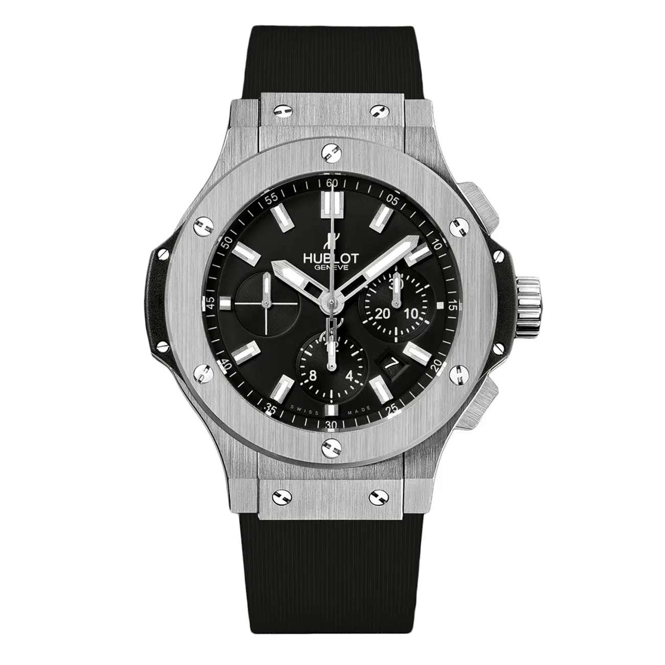 Hublot Big Bang 301.SX.1170.RX 44MM Black Dial Brushed Stainless Steel Watch
