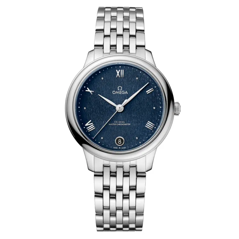 Omega De Ville Prestige 434.10.34.20.03.002 34mm Blue Dial Stainless Steel Watch - 2024