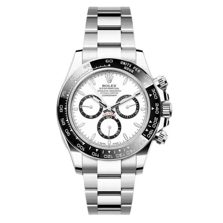 Rolex Daytona 126500ln-0001 40mm White Cosmograph Dial Oyster Stainless Steel Watch