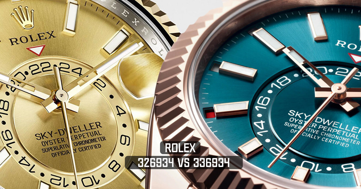Rolex Sky Dweller 326934 vs 336934