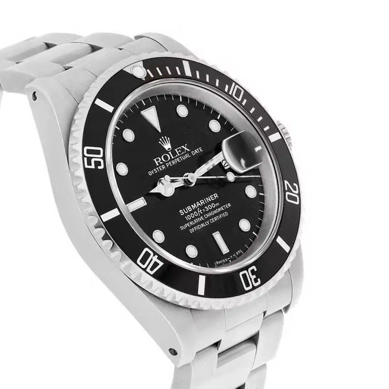 Rolex Submariner Date 16610 40MM Black Dial Stainless Steel Watch – image 6