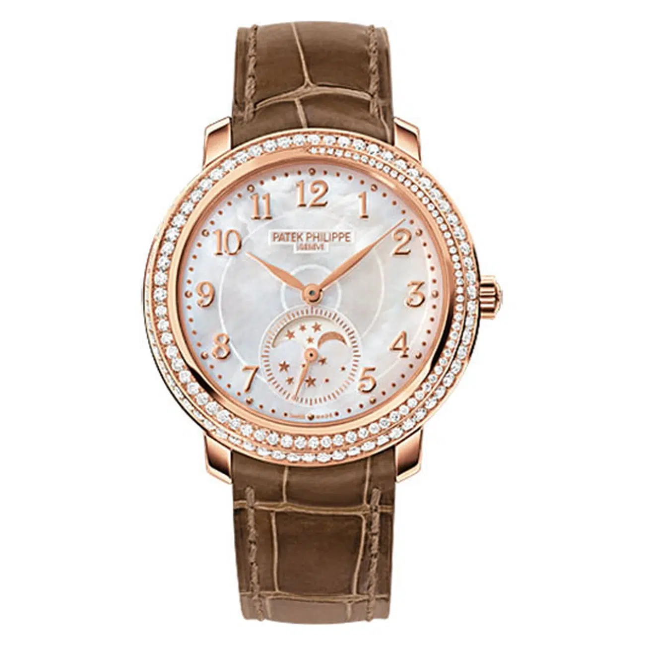 Patek Philippe Moonphase 4968R-001 Mother Of Pearl Dial 33 MM