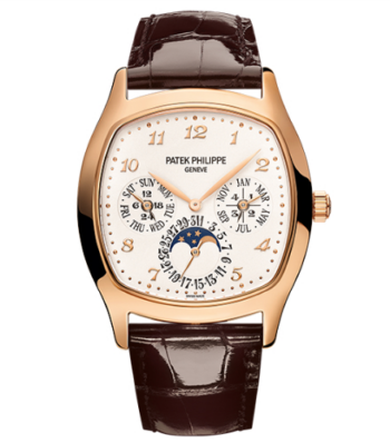 Patek Philippe Perpetual Calendar 5940R-001 rose gold cushion watch