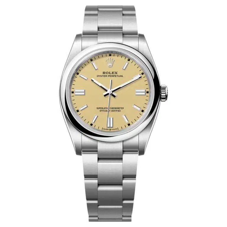 Rolex Oyster Perpetual 126000-0012 Beige Dial 36 MM