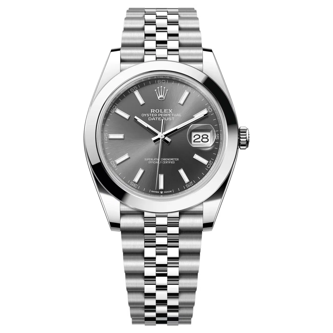 Rolex Datejust 126300-0008 Slate Dial 41 MM Jubilee Bracelet