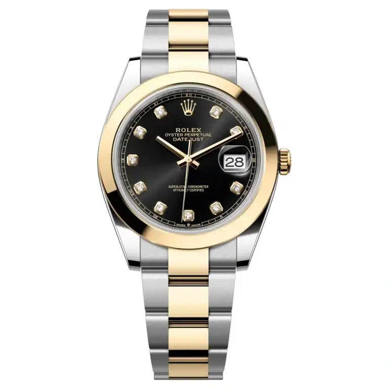 Rolex Datejust 126303-0005 Bright black Dial 41 MM Two Tone Oyster Bracelet