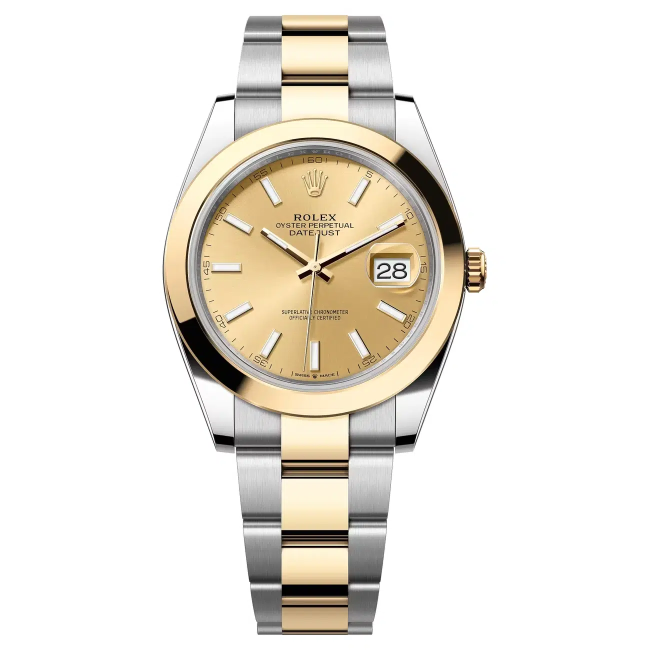 Rolex Datejust 126303-0009 Champagne-colour Dial 41 MM Oyster Bracelet