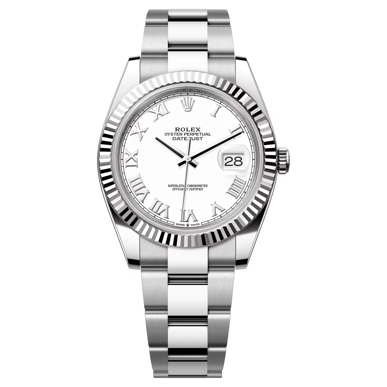 Rolex Datejust 126334-0023 White Dial 41 MM Oyster Bracelet