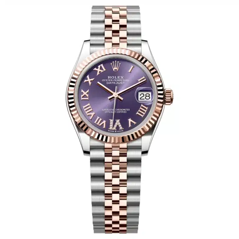 Rolex Datejust 278271-0020 Aubergine Dial 31 MM Jubilee Bracelet