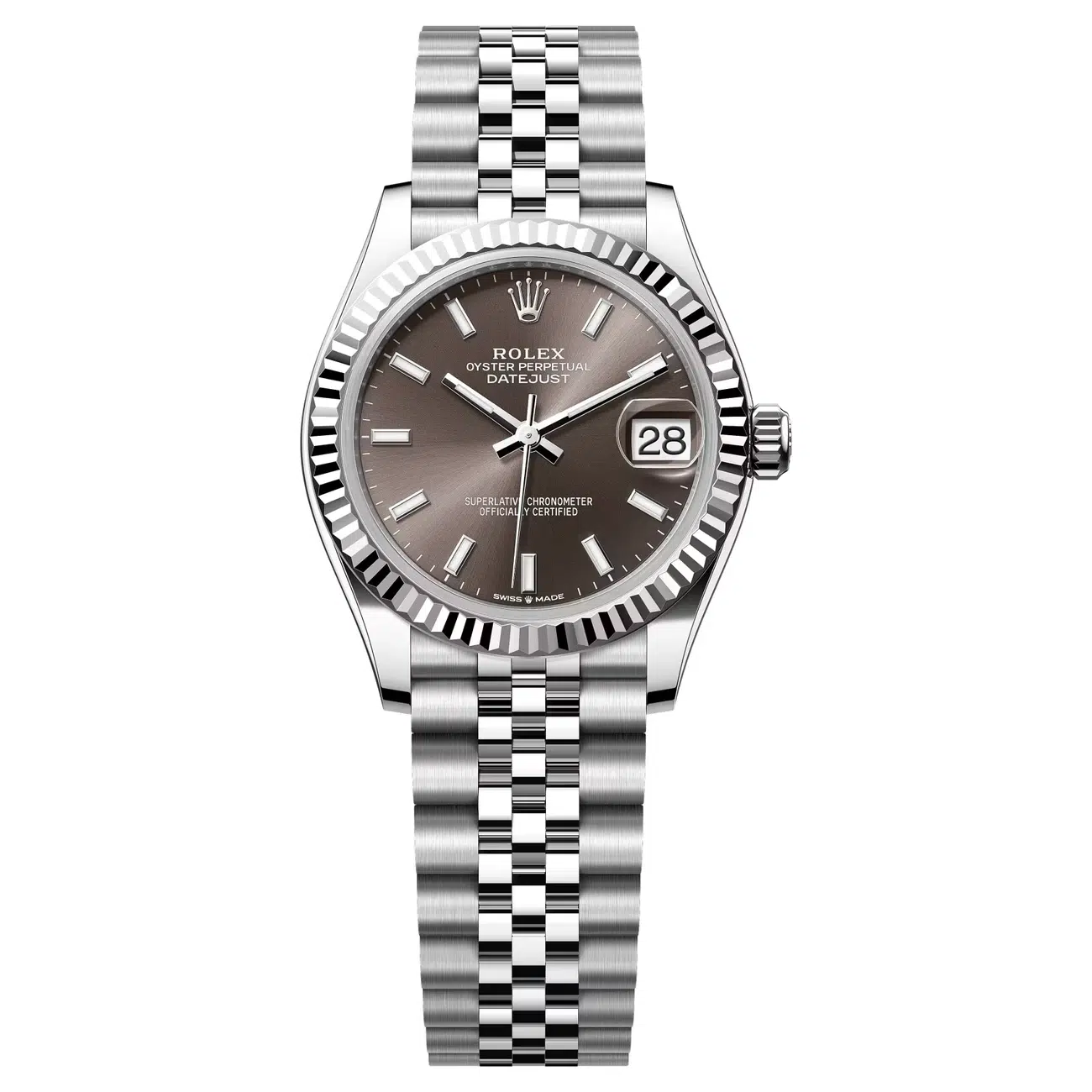 Rolex Datejust 278274-0016 Dark grey Dial 31 MM Jubilee Bracelet