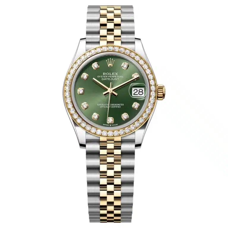 Rolex Datejust 278383RBR-0030 Olive green Dial 31 MM Jubilee Bracelet