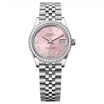 Rolex Datejust 278384RBR-0028 Pink Dial 31 MM Jubilee Bracelet