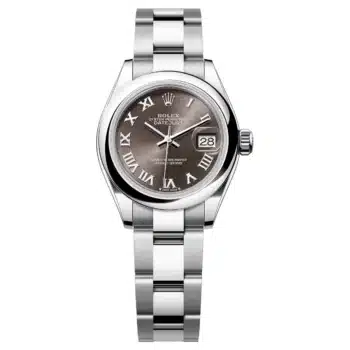 Rolex Lady-Datejust 279160-0012 Dark grey Dial 28 MM Oyster Bracelet