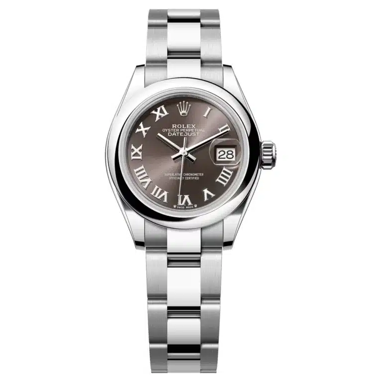 Rolex Lady-Datejust 279160-0012 Dark grey Dial 28 MM Oyster Bracelet
