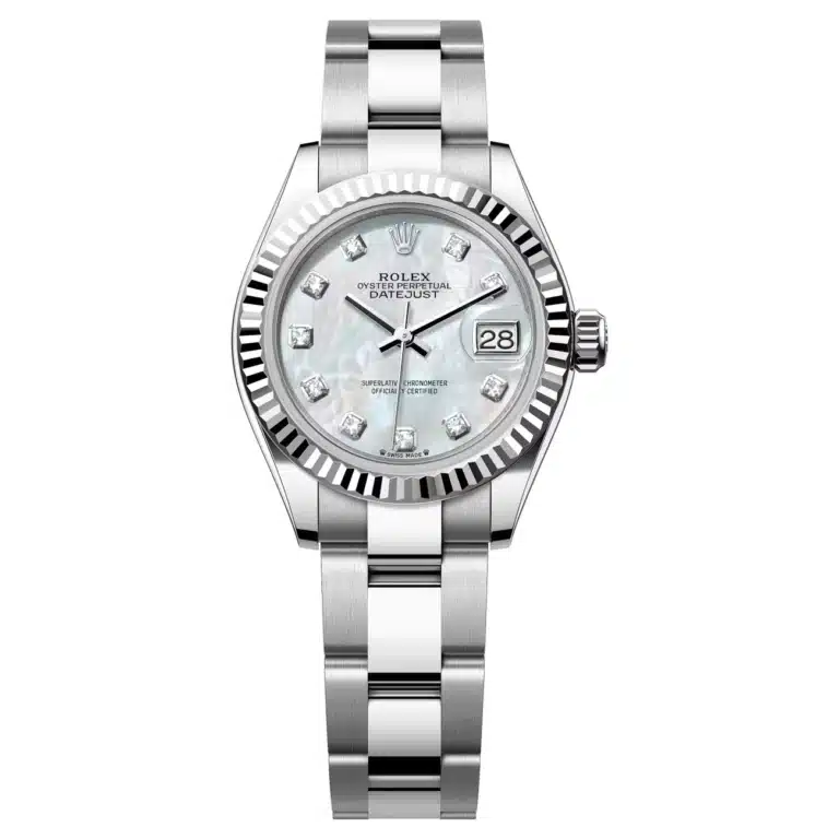 Rolex Lady-Datejust 279174-0010 White mother-of-pearl Dial 28 MM Oyster Bracelet