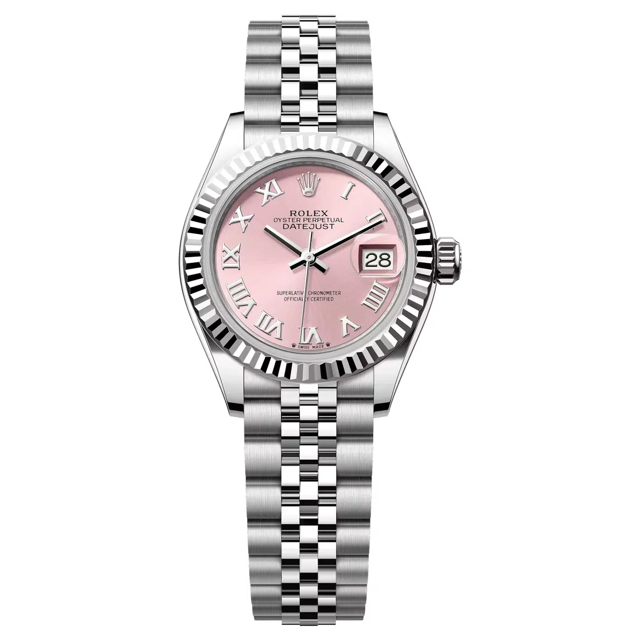 Rolex Lady-Datejust 279174-0017 Pink Dial 28 MM Jubilee Bracelet