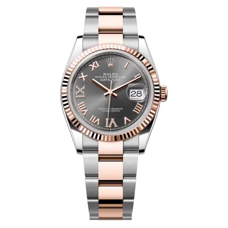 Rolex Datejust 36 126231-0024 slate Roman dial, Oyster bracelet