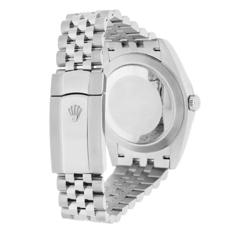Rolex Datejust 126334-0006 41mm Gray Diamond Dial Jubilee Bracelet Stainless Steel Watch 2025 – image 9