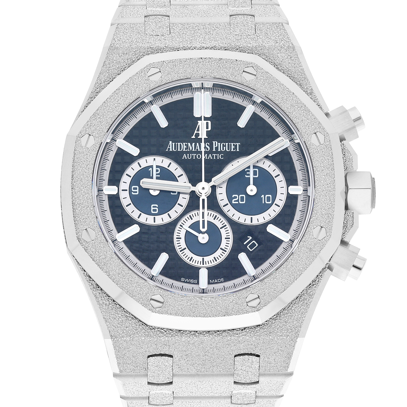 Audemars Piguet Royal Oak 26331BC.GG.1224BC.03 Chronograph Black Dial White Gold Watch