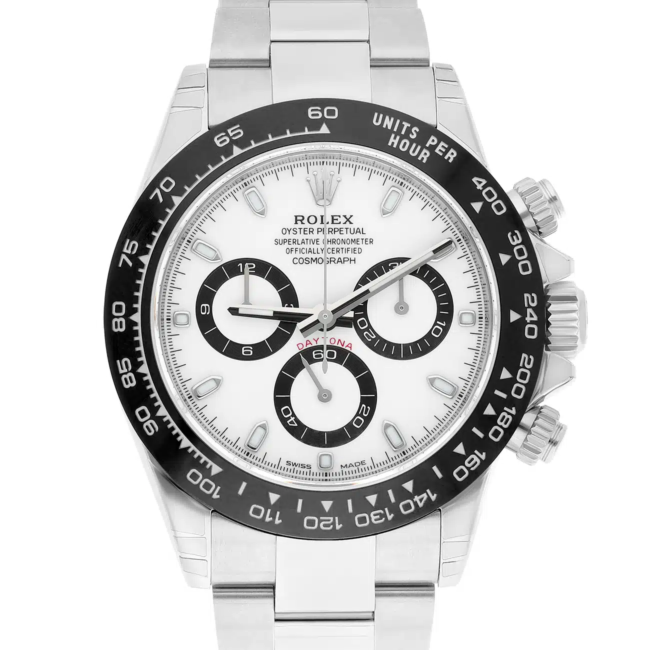 Rolex Panda Cosmograph Daytona 116500LN-0001 White Dial Stainless Steel Watch – image 2