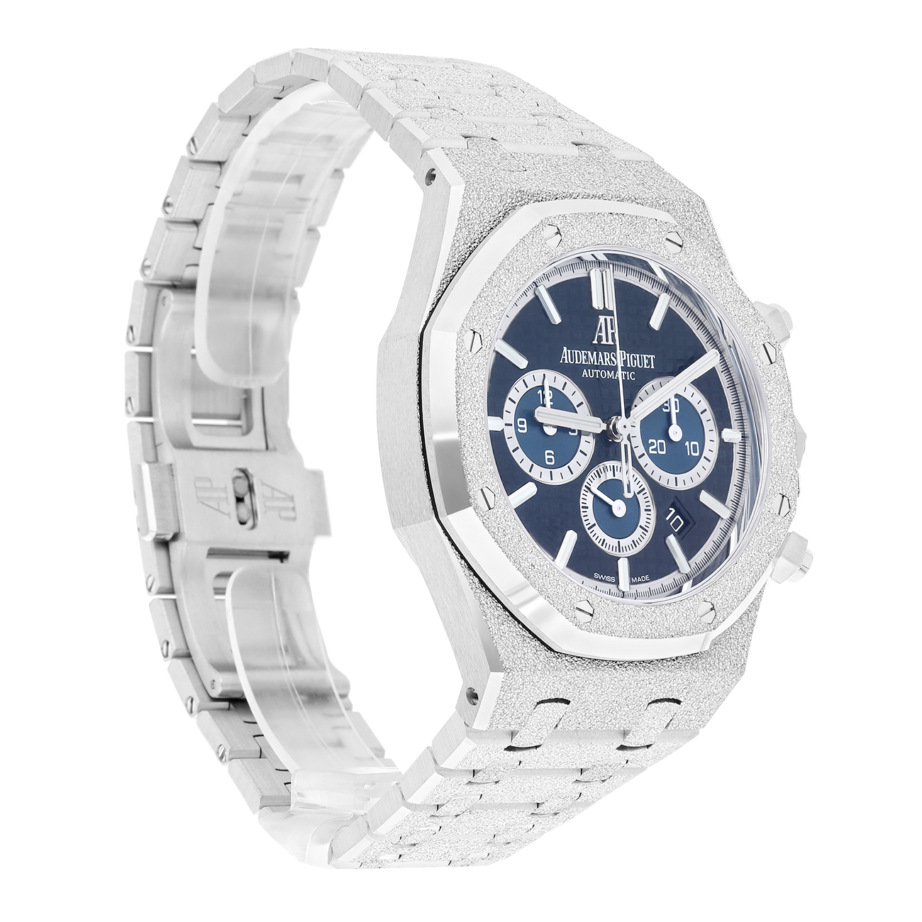 Audemars Piguet Royal Oak 26331BC.GG.1224BC.03 Chronograph Black Dial White Gold Watch