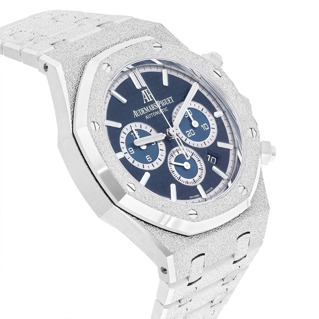 Audemars Piguet Royal Oak 26331BC.GG.1224BC.03 Chronograph Black Dial White Gold Watch
