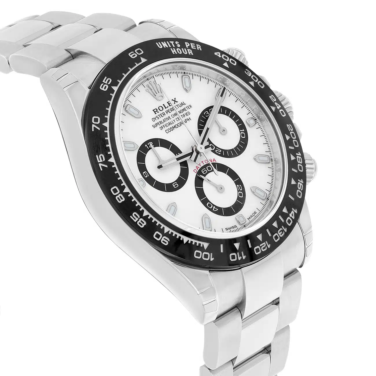 Rolex Panda Cosmograph Daytona 116500LN-0001 White Dial Stainless Steel Watch – image 4