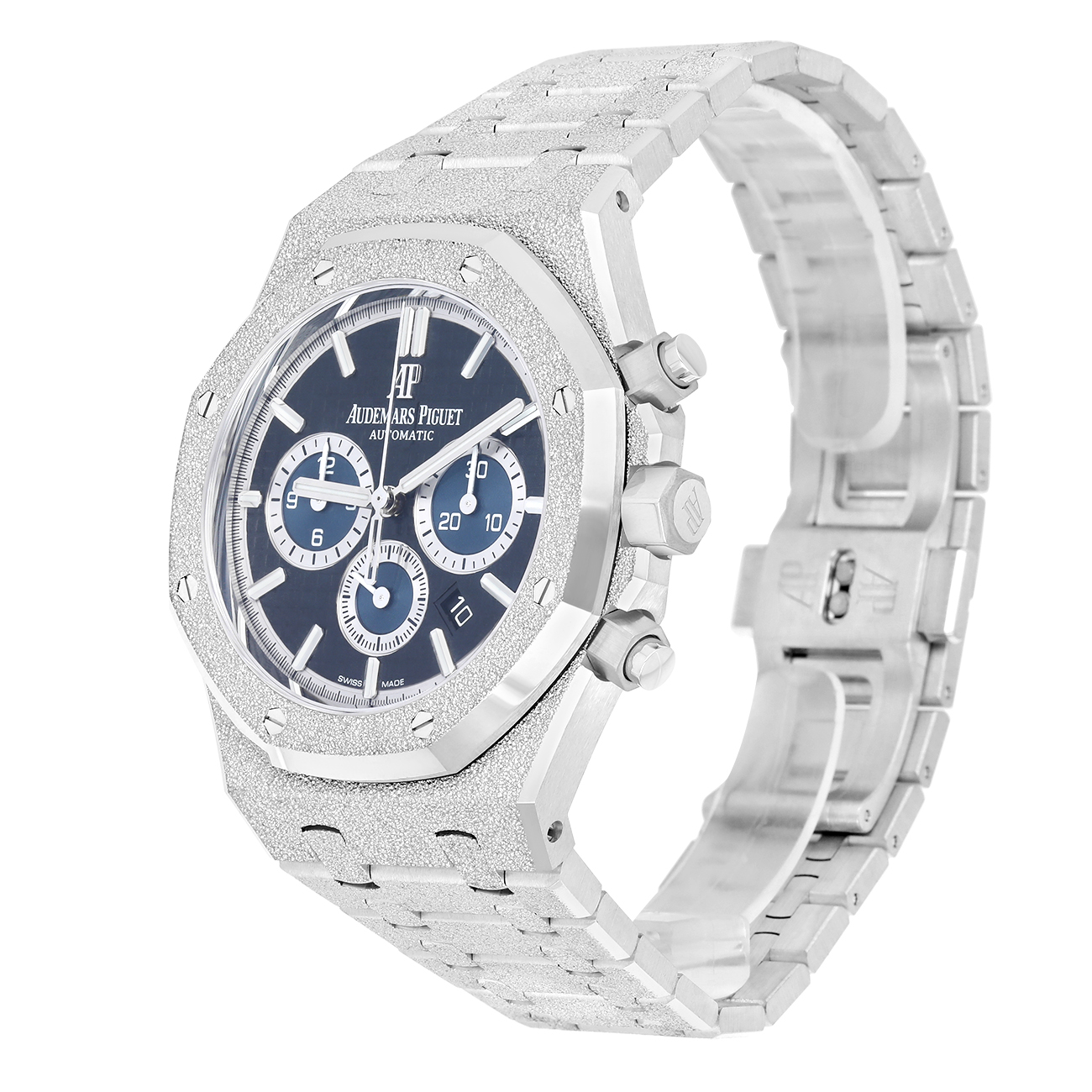 Audemars Piguet Royal Oak 26331BC.GG.1224BC.03 Chronograph Black Dial White Gold Watch