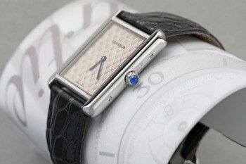Cartier Tank Solo Python Pattern Stainless Steel Ladies Watch W5200020 - Image 2