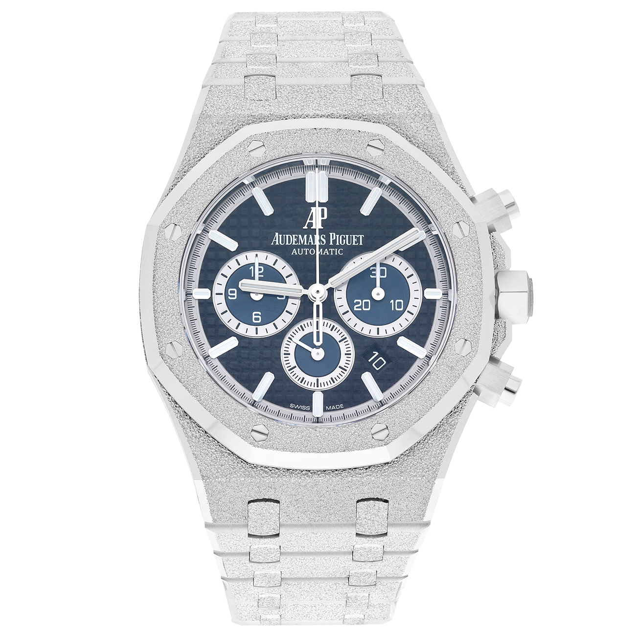 Audemars Piguet Royal Oak 26331BC.GG.1224BC.03 Chronograph Black Dial White Gold Watch