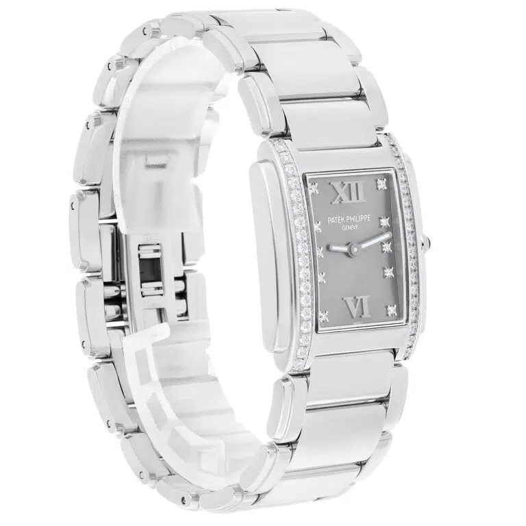 Patek Philippe Twenty-4 4910/10a-010 Grey Diamond Dial Stainless Steel Watch – image 4