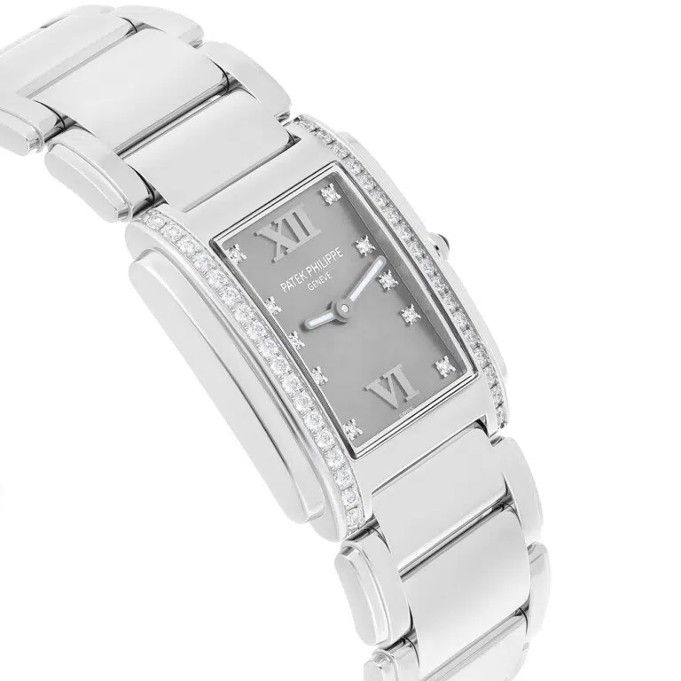Patek Philippe Twenty-4 4910/10a-010 Grey Diamond Dial Stainless Steel Watch – image 5