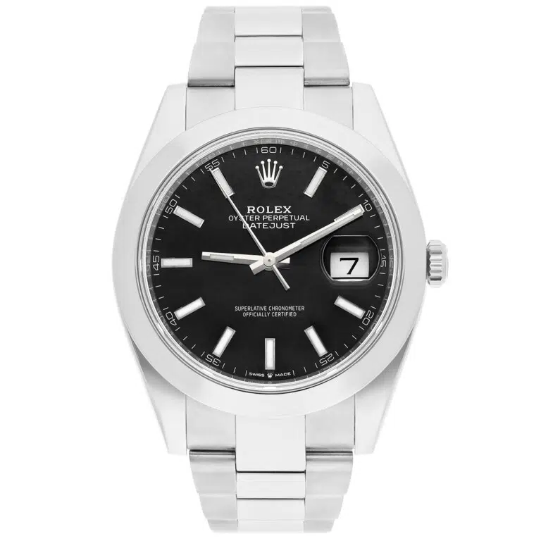 Rolex Datejust 126300-0011 41mm Black Dial Oyster Bracelet Stainless Steel Watch 2019