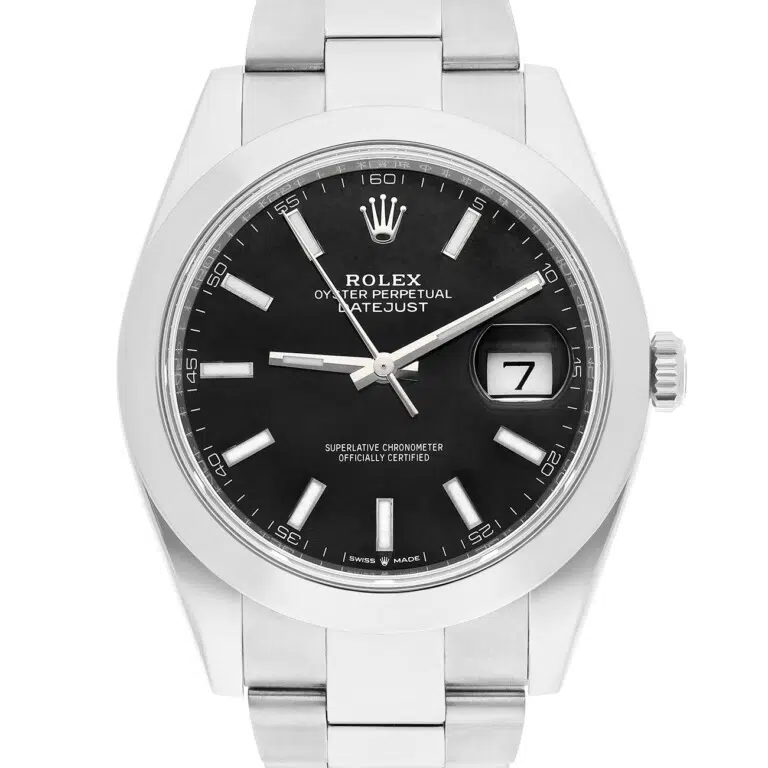 Rolex Datejust 126300-0011 41mm Black Dial Oyster Bracelet Stainless Steel Watch 2019 – image 2