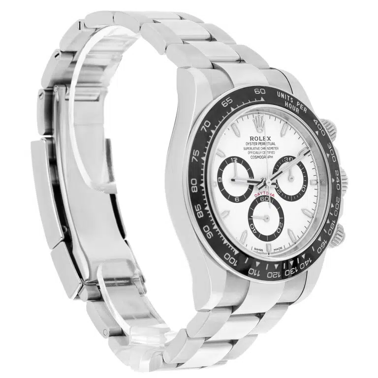 Rolex Daytona 126500ln-0001 40mm White Cosmograph Dial Oyster Stainless Steel Watch – image 3
