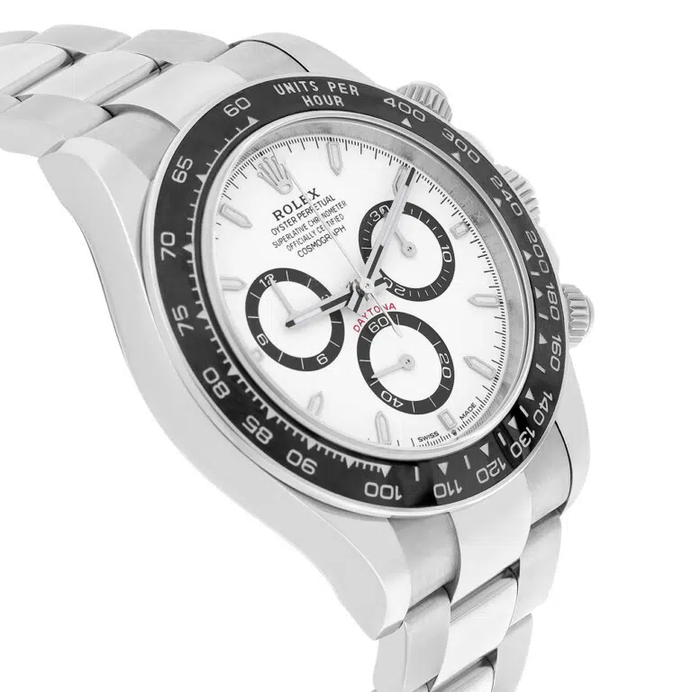 Rolex Daytona 126500ln-0001 40mm White Cosmograph Dial Oyster Stainless Steel Watch – image 4