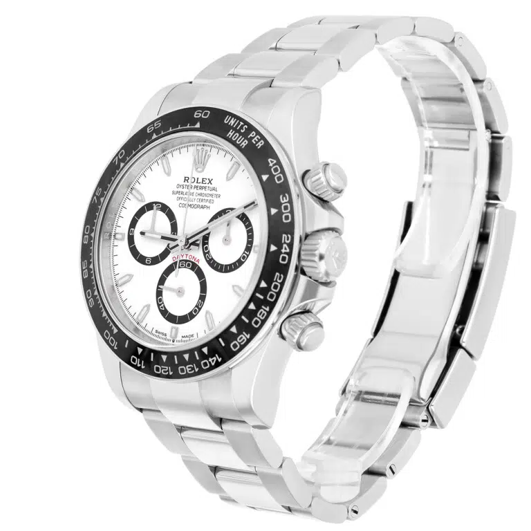 Rolex Daytona 126500ln-0001 40mm White Cosmograph Dial Oyster Stainless Steel Watch – image 5