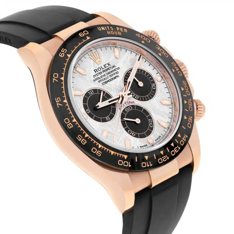 Rolex Daytona 116515LN-0055 Cosmograph Meteorite Dial Oysterflex Rose Gold Watch 2021 – image 5