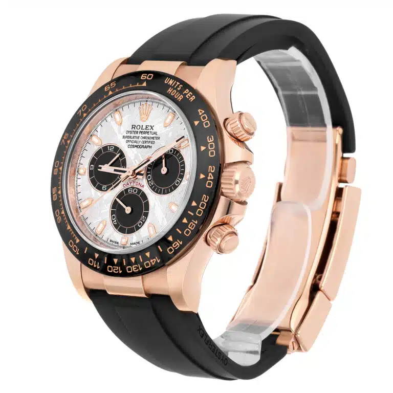 Rolex Daytona 116515LN-0055 Cosmograph Meteorite Dial Oysterflex Rose Gold Watch 2021 – image 6