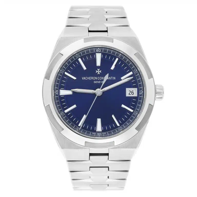 Vacheron Constantin Overseas 4520V/210A-B128 Blue Dial Fixed Bezel Stainless Steel Watch – image 2