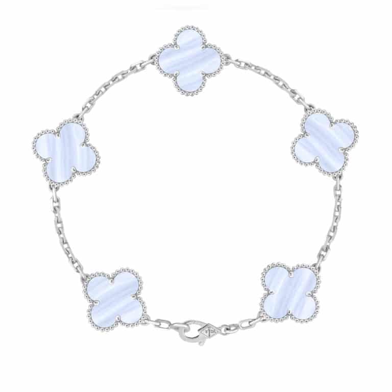 Van Cleef Vintage Alhambra bracelet ARD34700 5 motifs Complete with original box and papers - 2024