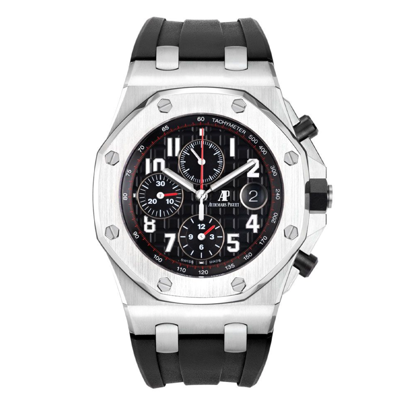 Audemars Piguet Royal Oak Offshore 26470ST.OO.A101CR.01 42mm Black Chronograph Dial Stainless Steel Watch