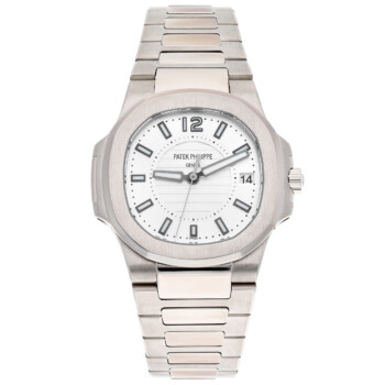 Patek Philippe Nautilus 7011/1G-001 White Dial 18K White Gold Watch – alternate view